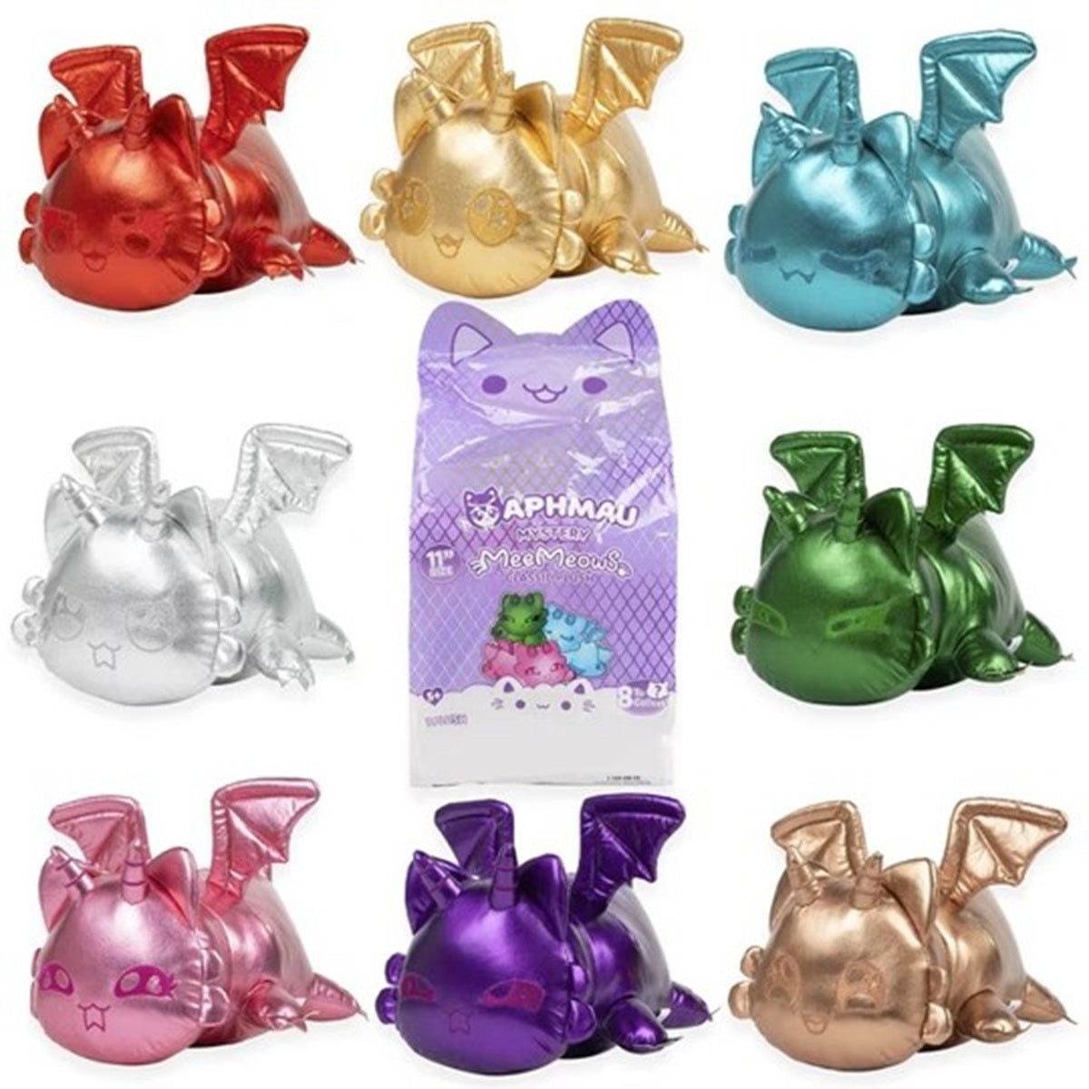 APHMAU 11" MYSTERY DRAGON PLUSH 2CT ASSORTMENT (Pre-Order)