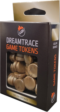 DREAMTRACE GAMING TOKENS: GOLEM BRONZE (Special Order)