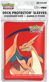 UP D-PRO POKEMON MEGA CHARIZARD Y SLEEVES 65CT (Special Order)