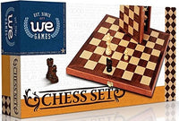 CHESS SET, FOLDING WOOD 11.5" WALNUT (Special Order)