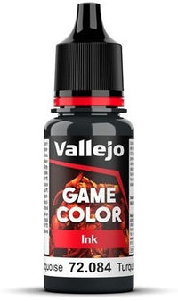 VALLEJO: GAME COLOR INK DARK TURQUOISE 18ML (Special Order)