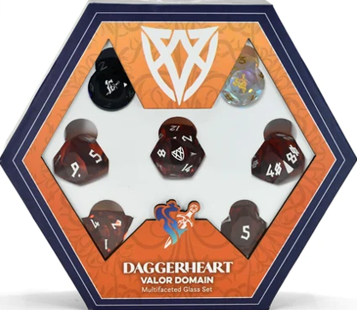 DAGGERHEART DICE SET: VALOR DOMAIN (Pre-Order)