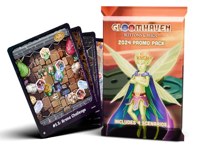GLOOMHAVEN BUTTONS AND BUGS 2024 PROMO PACK (Pre-Order)