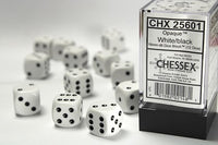 OPAQUE 12D6 WHITE/BLACK 16MM (Special Order)