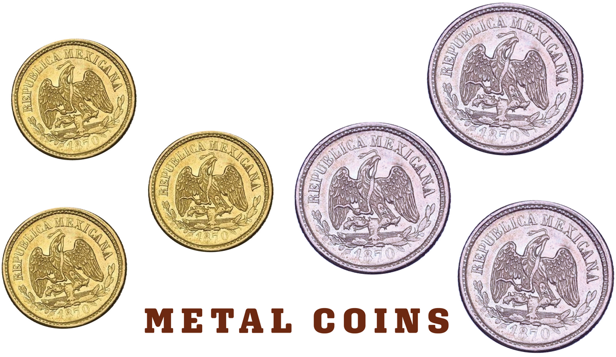 PAX PORFIRIANA METAL COINS (Pre-Order)