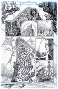 OLYMPUS SAGA: MEGALITH #1 (OF 4) CVR X LEWIS LAROSA ORIGINAL ART EDITION 21 (Special Order)