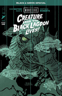 UM CREATURE FROM THE BLACK LAGOON LIVES BLACK & WHITE SPECIAL #1 (OF 2) CVR B MARK CHIARELLO (Special Order)