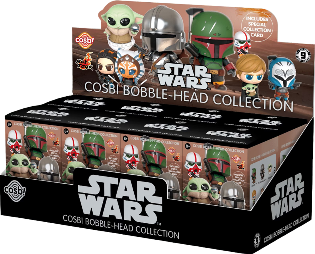 STAR WARS DARK SIDE COSBI BOBBLE HEAD COLLECTION 8CT ASSORTMENT (Pre-Order)
