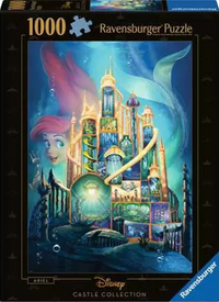 DISNEY CASTLE: ARIEL 1000 PC PUZZLE (Special Order)