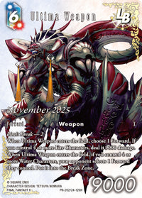 FINAL FANTASY TCG OP PACK NOVEMBER ULTIMA WEAPON 2025 (Special Order)