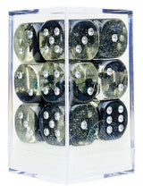 SD D6 DICE SET SPADES 16MM 12CT (Special Order)