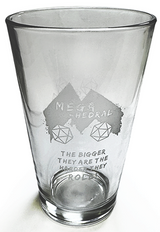 MEGA-HEDRAL PINT GLASS (Special Order)