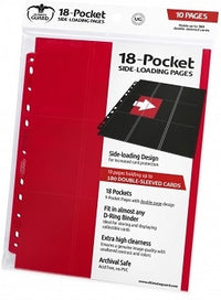 UG SUPREME PAGES SIDE-LOADING 18PKT RED 10CT (Special Order)