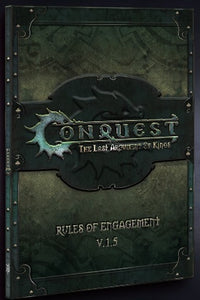CONQUEST THE LAST ARGUMENT OF KINGS RULEBOOK V1.5 (Special Order)
