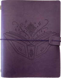 CHARACTER JOURNAL PURPLE WIZARD'S TOME (Pre-Order)