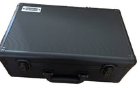 ER GRADED CARD STORAGE BOX HEAVY DUTY 4 ROWS BLACK ALUMINUM (Special Order)