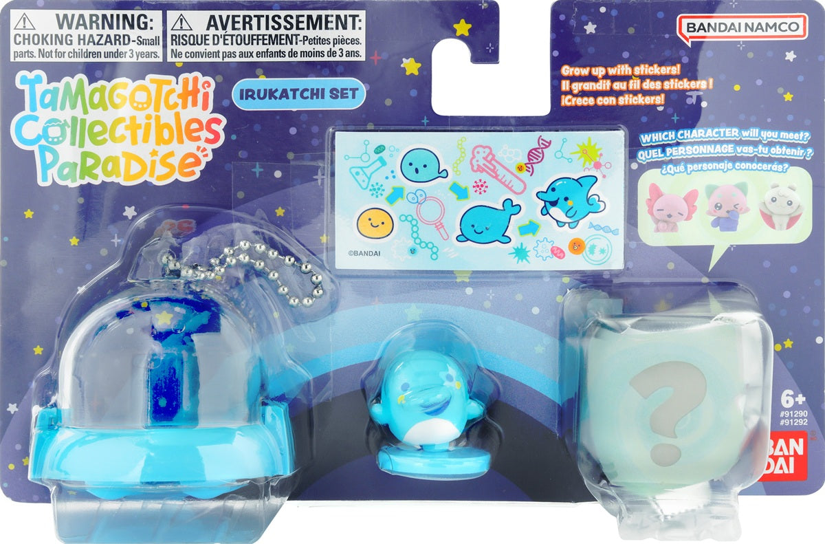 TAMAGOTCHI COLLECTIBLES FIGURE SET - IRUKATCHI (Pre-Order)