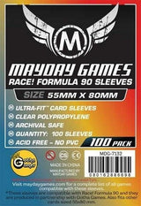 STANDARD RACE FORMULA 90 SLEEVES 55mmX80mm 100CT (Special Order)