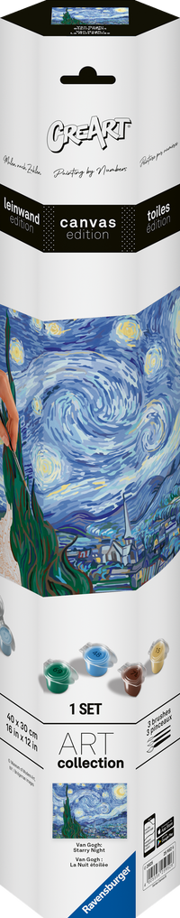 CREART CV: STARRY NIGHT 30X40CM (2/14) (Special Order)