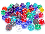 TRANSLUCENT D20 BAG OF 50 ASSORTED (Special Order)
