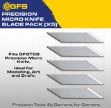 HOBBY TOOLS: PRECISION MICRO KNIFE BLADE PACK 5CT (Special Order)
