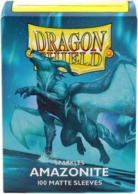 DRAGON SHIELD SLEEVES MATTE AMAZONITE 100CT (Special Order)