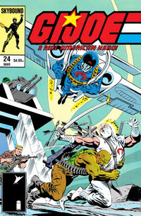 GI JOE A REAL AMERICAN HERO #24 HAMA FILES EDITION #24 CVR C MIKE ZECK & JOHN BEATTY FOIL VAR (Special Order)