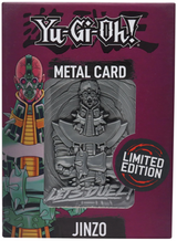 YU-GI-OH! LIMITED EDITION JINZO METAL CARD (Special Order)