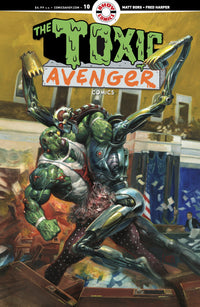 TOXIC AVENGER COMICS #10 CVR A FRED HARPER (Special Order)