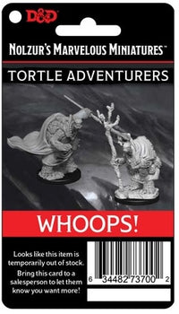 DND UNPAINTED MINIS WV9 RETAIL REORDER CARDS (Special Order)