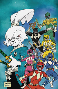 MIGHTY MORPHIN POWER RANGERS USAGI YOJIMBO #1 CVR E FOIL VAR (Special Order)