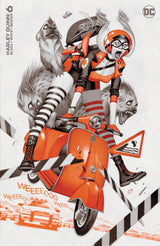 HARLEY QUINN: BLACK WHITE REDDER #6 TEDESCO (Special Order)