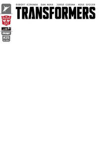 TRANSFORMERS #25 CVR G BLANK SKETCH AUTOBOT VAR (Special Order)