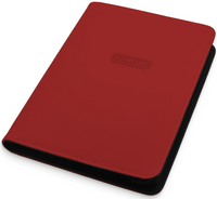 ER PREMIUM ZIP BINDER 360 CARDS RED (Special Order)