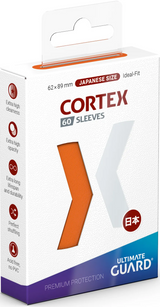 UG SLEEVES CORTEX JAPANESE SIZE GLOSSY ORANGE 60CT (Special Order)