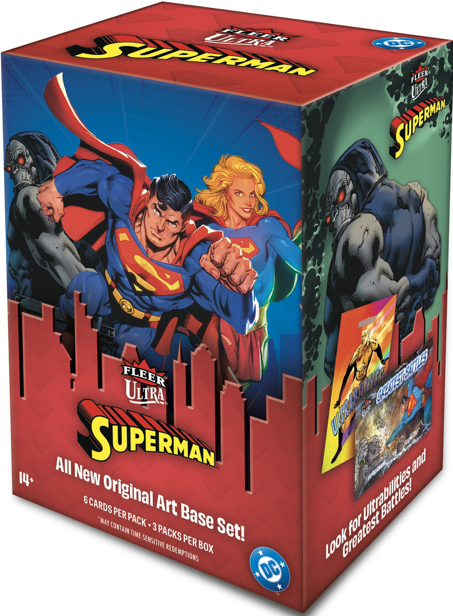 2026 Upper Deck Fleer Ultra Superman Blaster Box