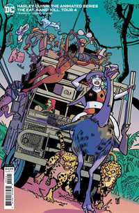 HARLEY QUINN TAS EAT BANG KILL TOUR #4 CVR B CARD (Special Order)