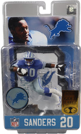 MCFARLANE NFL SPORTSPICKS-GOLD-BARRY SANDERS(BLUE) (Special Order)