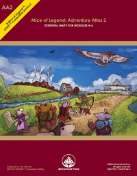 MICE OF LEGEND: ADVENTURE ATLAS 2 - MAPS FOR MODULES 4-6 (Pre-Order)