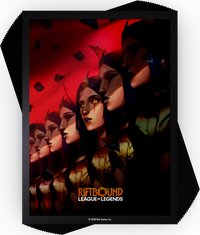 (PRE ORDER) RIFTBOUND LEAGUE OF LEGENDS TCG UNLEASHED ART SLEEVES 100CT