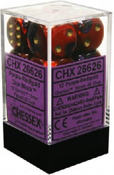 GEMINI 12D6 PURPLE-RED/GOLD 16MM (Special Order)