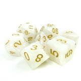 TMG DICE OPAQUE WHITE PEARL DIVINE LIGHT (Special Order)