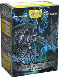 DRAGON SHIELD SLEEVES MATTE KING ATHROMARK III 100 (Special Order)