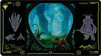 UP PLAYMAT MTG EDGE OF ETERNITIES GREEN HOLOFOIL (Special Order)