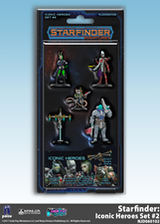 STARFINDER MINIS: ICONIC HEROES SET 2 (EN) (Special Order)
