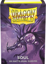 DRAGON SHIELD SLEEVES DUAL MATTE SOUL 100CT (Special Order)