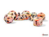 FESTIVE 7-DIE SET MEGA-HEDRAL CIRCUS/BLACK (Special Order)