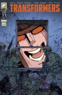 TRANSFORMERS #22 CVR A DANIEL WARREN JOHNSON & MIKE SPICER (Special Order)