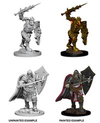DND UNPAINTED MINIS WV6 DEATH KNIGHT/HELMED HORROR (Special Order)