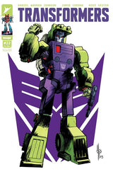 TRANSFORMERS #22 2ND PTG CVR A JASON HOWARD DECEPTICON CVR (Special Order)